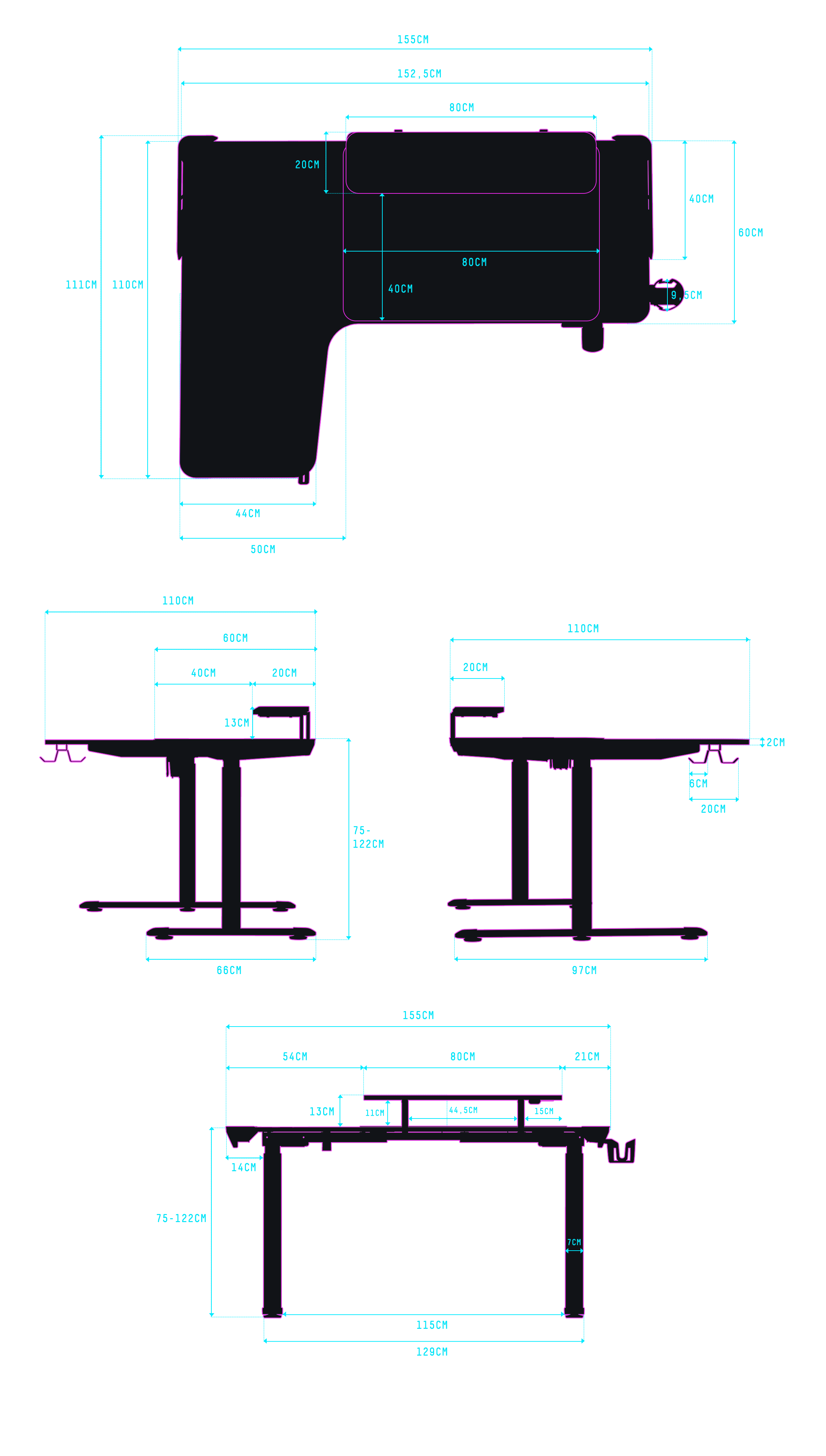 Grande Tappetino Mouse Da Gioco Con Motivo Grafico Per Scrivania Computer,  Extra Spesso Con Cucitura Ai Bordi E Base In Gomma Antiscivolo