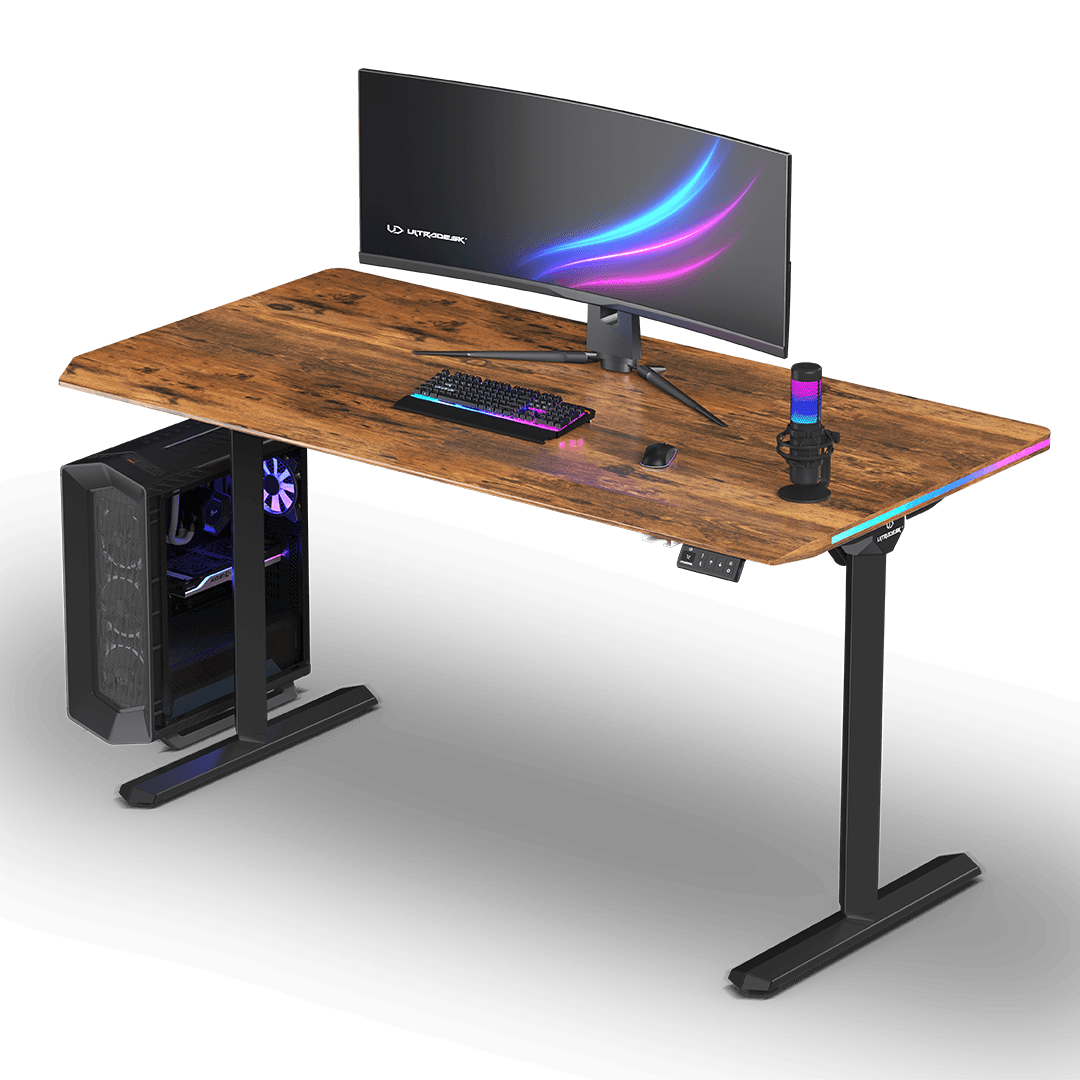 Ultradesk QUEST BLACK Marrone